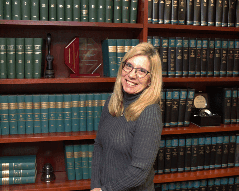 Wendy Scheller, administrative legal assistant at McFall Law, LLC in Wind Gap, Pennsylvania